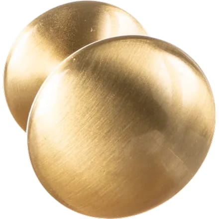 Bertomani Meubelknop 824 - Aluminium Mat Vermessingd - 25mm - Set Van 2