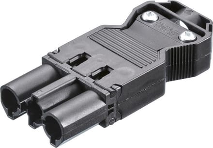 Bachmann installatiestekker connector - Wieland GST18® (m) / zwart