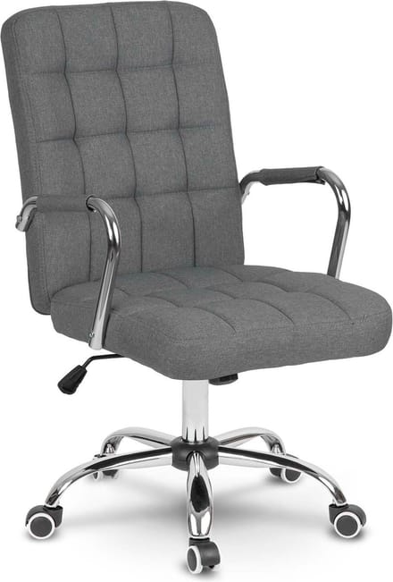 Sofotel Benton+ – Luxe Bureaustoel – Grijs Textiel (Woven)