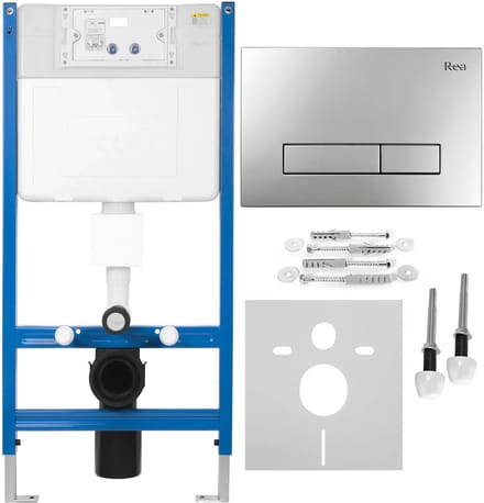 Rea - Wc Voorwand Installatiesysteem K011a-q Hd Satin