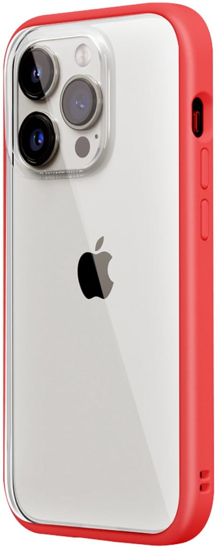 Rhinoshield, Hoesje geschikt voor iPhone 14 Pro Max - Modulair MOD NX(TM), Rood