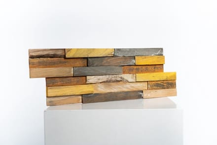 Teakea - Bohemian 3D wandpanelen teak - 10 stuks