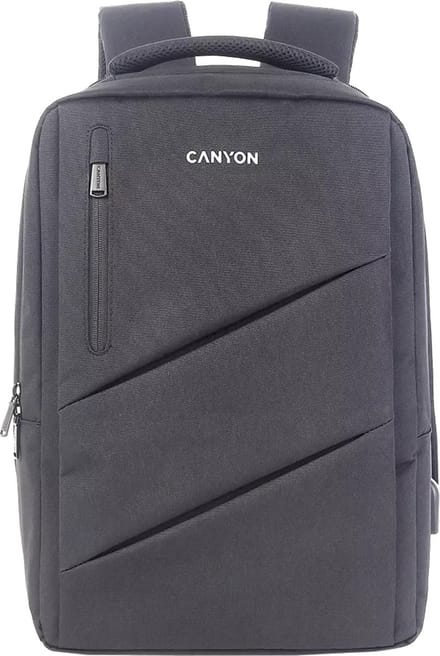 Canyon BPE-5 - Laptop Rugzak - USB-A - 15,6 inch - Grijs