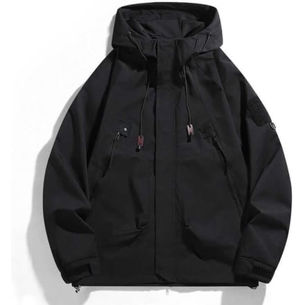 Lente en Herfst Nieuwe Stijl Herenjas 3XL black