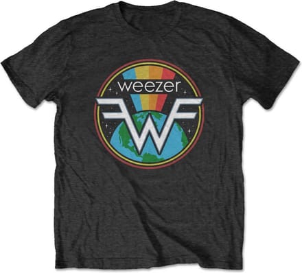 Weezer - Symbol Logo Heren Tshirt - L - Zwart