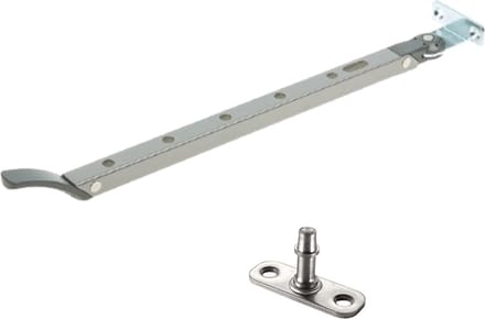 Starx Raamuitzetter Habilis  - Grijs - 30cm - Met stelpin