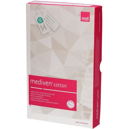 Mediven Cotton Ccl2 Ad O.t. Caramel M4 1paar 1 Kousen