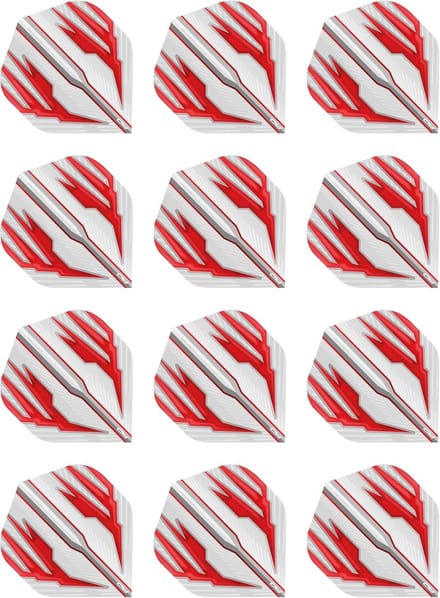 Extra Dikke Standaard Dartpijlen Vluchten - 4 Sets (12 stuks)
