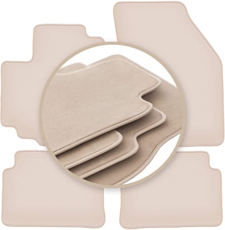 PREMIUM beige matten voor: Suzuki Alto VIII hatchback 2009-2015