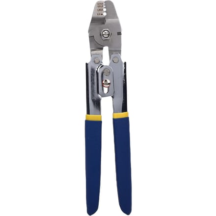 Staalkabel Krimptang met 300 stuks Aluminium Krimpkokers gray