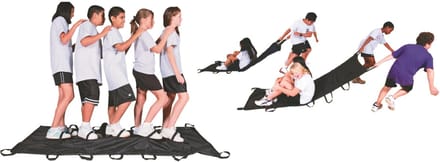 Spordas Activi-T-Blanket speelkleed voor groepsactiviteiten en gym.
