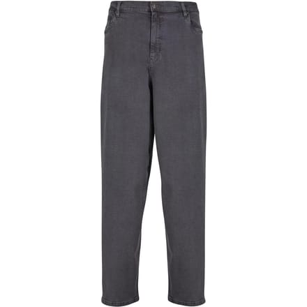 Urban Classics - 90´s Heavy Denim Broek rechte pijpen - Taille, 31 inch - Grijs