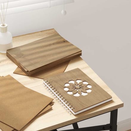 vidaXL Decorpanelen 150 st Artisanaal eiken 21 x 30 x 0,27 cm