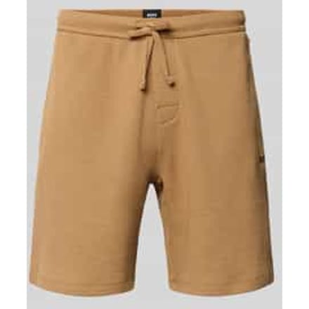 regular fit sweatshorts van katoenmix