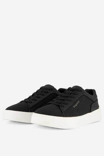 Bugatti Gunter Sneakers zwart Leer - Maat 43