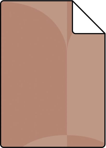 Proefstaal ESTAhome behang art deco bogen terracotta roze - 26.5 x 21 cm - 131238-S