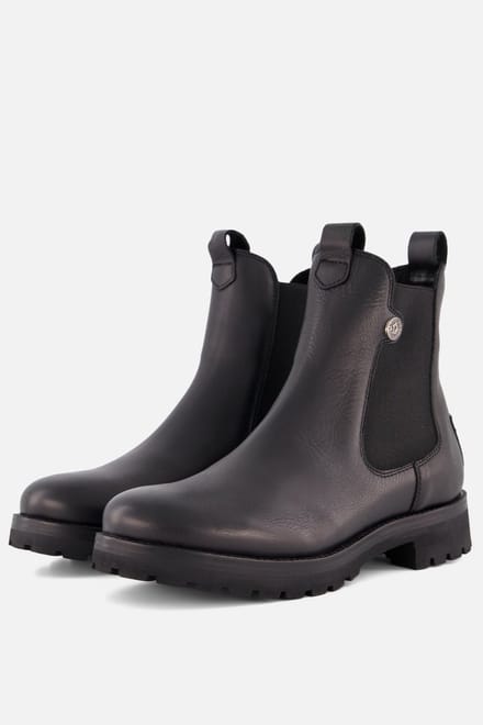 Panama Jack Panama Jack Francesca B1 Chelsea boots zwart Leer