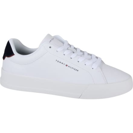 Tommy Hilfiger Tommy Hilfiger Court Core Sneakers wit Leer
