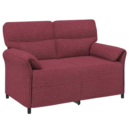 vidaXL - Bank - 100% - polyester - metalen - frame - MDF, - Multiplex
