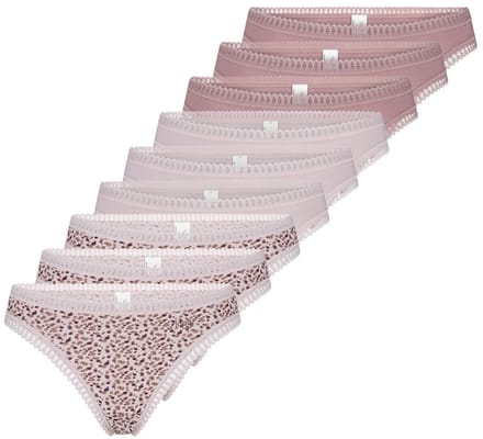 sloggi Dames string 9 pack GO Crush