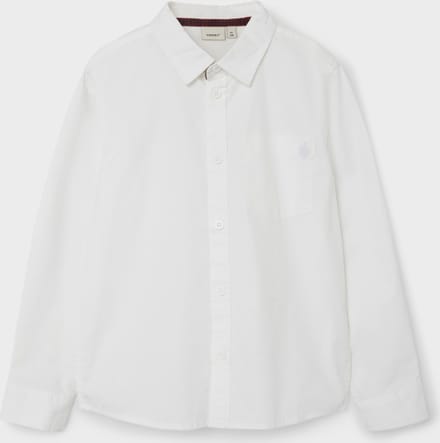 NAME IT NKMNEFRED LS SHIRT NOOS Jongens Overhemd - Maat 134/140