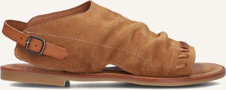 Shabbies Amsterdam - Angel Sleeve Suède Cognac - Maat 37