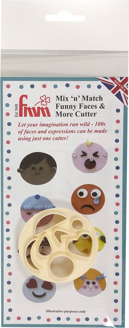 FMM Uitsteker Mix en Match Funny Faces & More