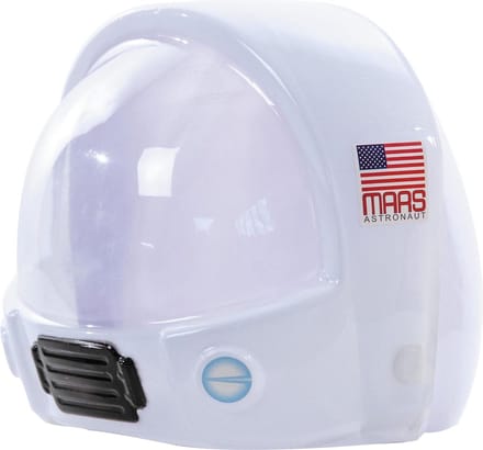 Plastic astronauten helm voor volwassenen