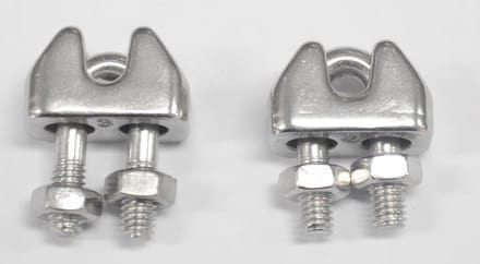 Deltafix - Staaldr.klem rvs 3mm 2st