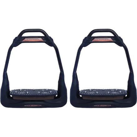 Paardenstijgbeugels Freejump Air’s Full Black (plancher 0° œil 0°)