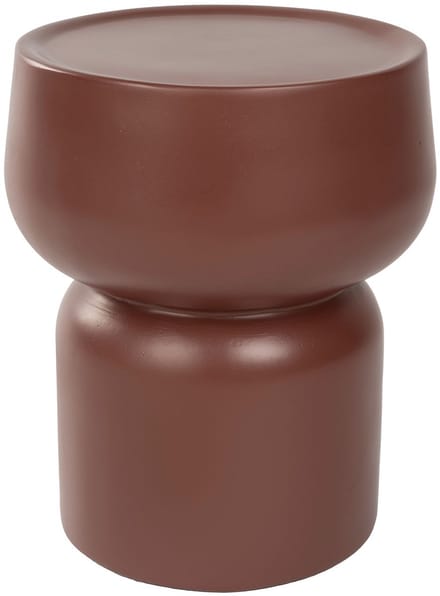 Housecraft Living Eline Bijzettafel Rond 30 cm Terracotta