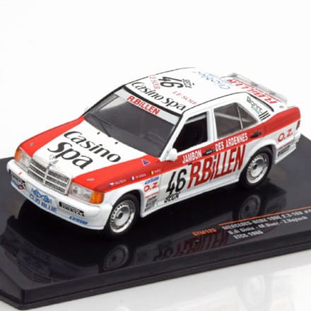 Mercedes-Benz AMG 190E #46 (Wit) (10 cm) 1/43 IXO Models - Modelauto - Schaalmodel - Miniatuurauto