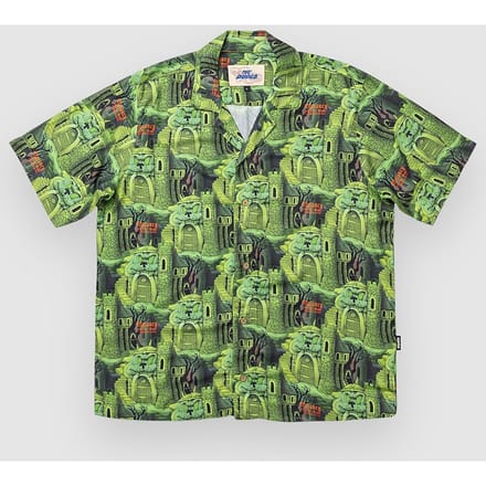 The Dudes Citadelic Green Hawaiian Shirt patroon