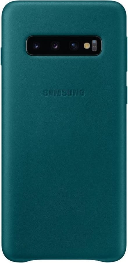 Samsung Lederen Cover - voor Samsung Galaxy S10 - Groen