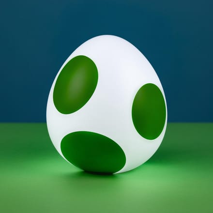 Super Mario Mini Yoshi Egg Light V2 – USB LED Karakterlamp, Officieel Nintendo‑Product- Paladone