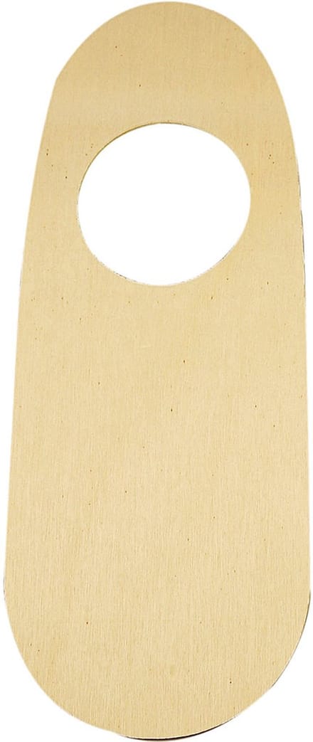 Deurhanger, afm 10x25 cm, 10 stuk/ 1 doos