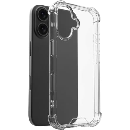 CaseBody Apple iPhone 16 Plus Shockproof Hoesje Transparant