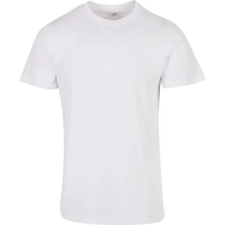 Build your Brand Basic Round Neck T-Shirt BYBB010 - White - S