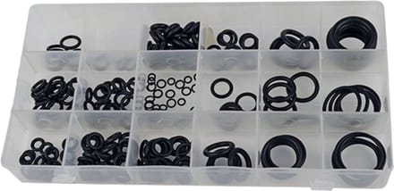 DW4Trading Assortimentdoos O-ringen Rubber - 15 Maten - 225 Delig