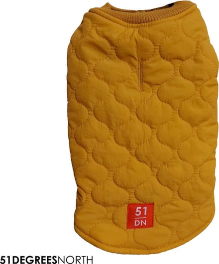 51 Degrees North Hondenjas 51 Burray Coat Mustard 36 cm