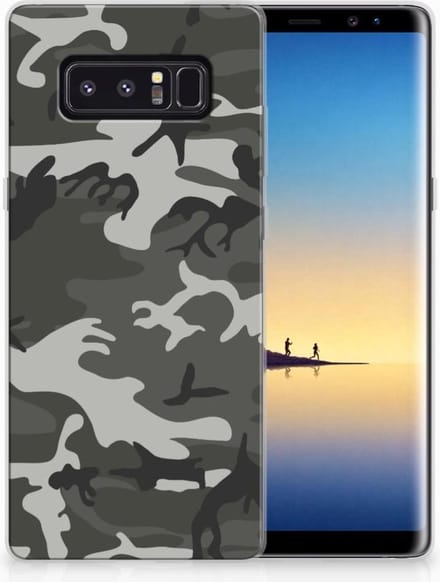 Samsung Galaxy Note 8 TPU bumper Army Light