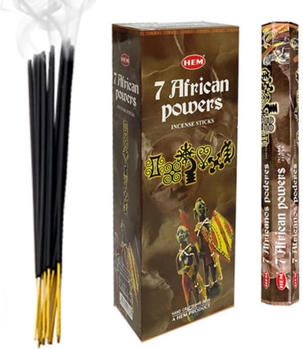 HEM Wierook - 7 African Powers - 1 los pakje á 20 stokjes
