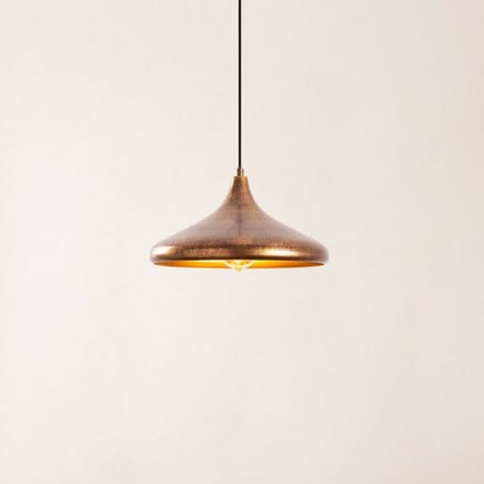 Opviq Hanglamp Barek 11545, brons brüné, metaal, Ø 34 cm