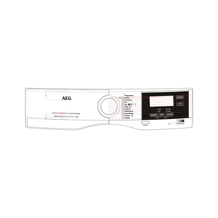 AEG controlepaneel, wit, AEG 140164308011