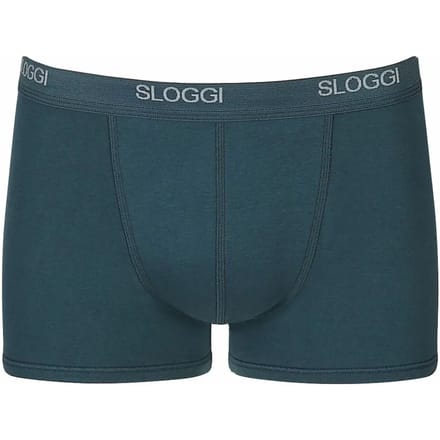 sloggi men Basic Heren Boxershort korte pijp - Night Blue - Maat S