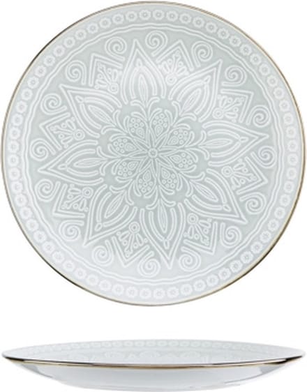 Cosy & Trendy Murano Green Plat Bord D27,5cm