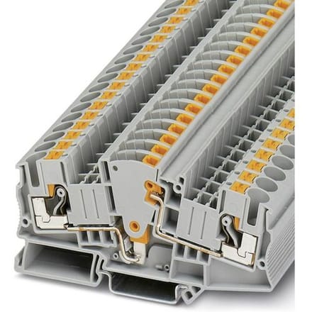 Phoenix Contact 3212170 Scheidingsklem 8.2 mm Snelaansluiting Grijs 50 stuk(s)
