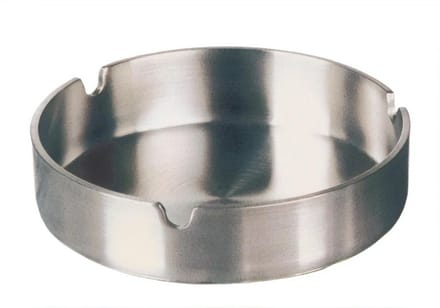 Mato Rvs Asbak 12 Cm Zilver