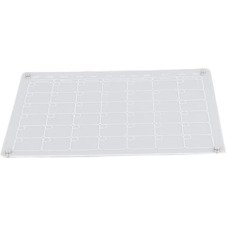 Magnetische Memokalender Herbruikbare Uitwisbare Dagplanner Acryl Magnetische Kalender voor Koelkast white