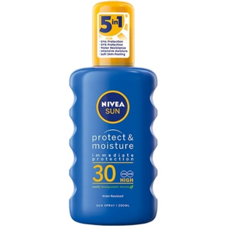 Nivea Bescherm & Vochtinbrengende Zonnespray SPF30 200 ml
